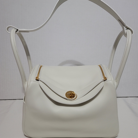 Brand new Hermès White Lindy 26 - Picture 15 of 16